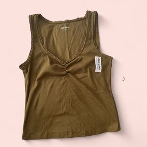 Old Navy Khaki Women's Tank Top